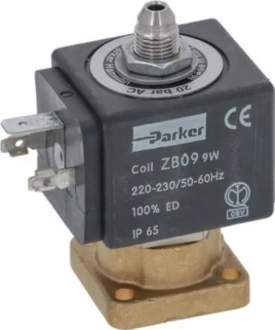 Imagen ELECTROVLVULA PARKER 3VAS 230V 50/60HZ