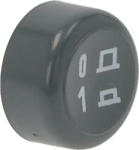 Imagen BOTN REDONDO GRIS  25 MM "0-1"