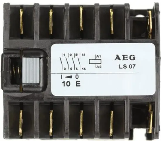 Imagen CONTACTOR AEG LS07 7A 230V 3KW