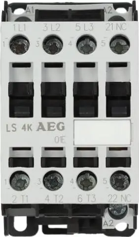 Imagen CONTACTOR AEG LS4K 9A 230V 4KW.