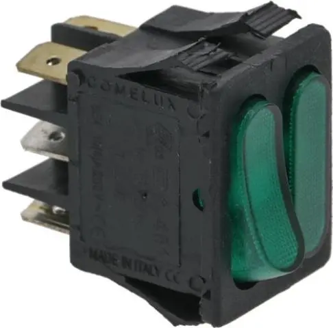 Imagen INTERRUPTOR TRIPOLAR VERDE 16A 250V