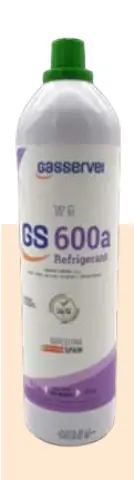 Imagen UN 1969 ISOBUTANO R-600A BOTELLA 420G