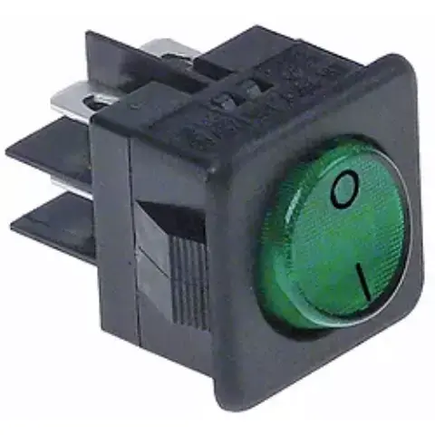 Imagen INTERRUPTOR VERDE 25.5*25