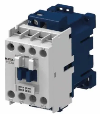 Imagen CONTACTOR  KEDU  AC1 32A 240VAC (AC3/400V) 16A/7,5KW CONTACTOS PRINCIPALES  3NO