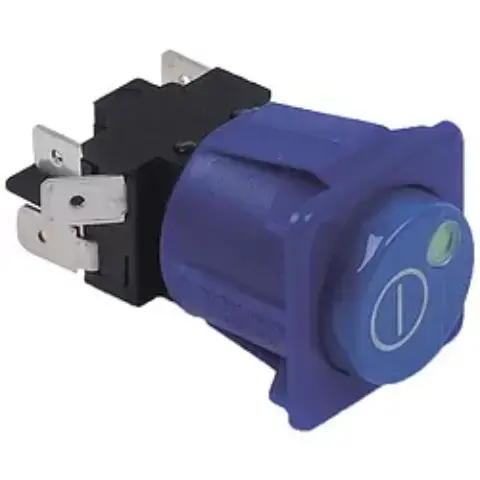 Imagen INTERRUPTOR PULSANTE 28.5X28.5 AZUL