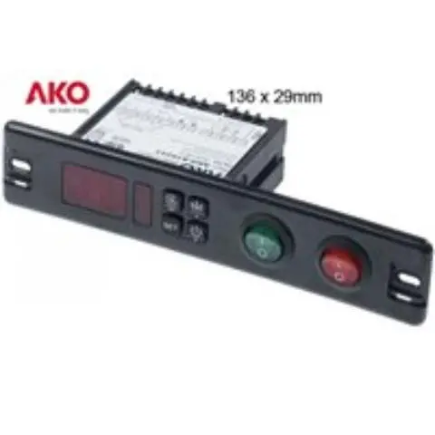 Imagen CONTROLADOR DIGITAL  AKO-D10223 2 RELE+LUZ 230V