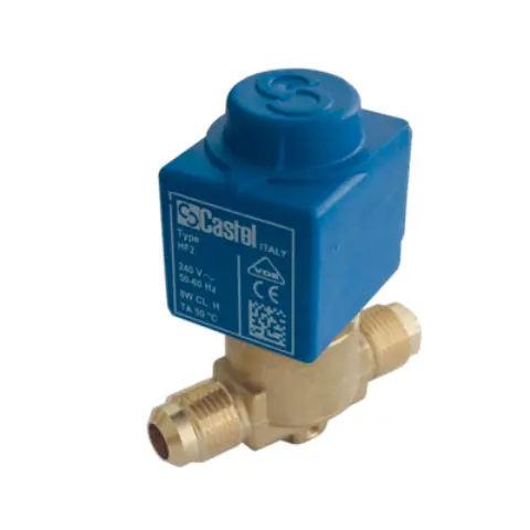 Imagen VLVULA SOLENOIDE 1070/4S 1/2" ROSCAR M CASTEL (CON BOBINA) 