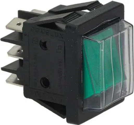 Imagen CONMUTADOR INSTANTNEO VERDE 16A 250V