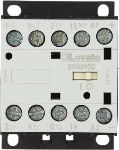 Imagen CONTACTOR LOVATO BG0910D 12V