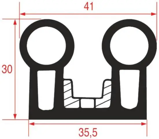 Imagen JUNTA PARA CMARA G4451 2500 MM