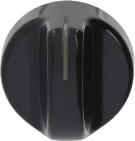 Imagen MANDO SMEG NEGRO  32 MM