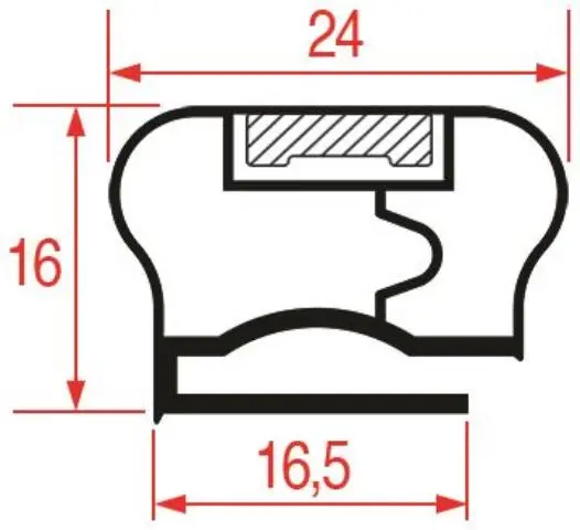 Imagen GUARNIZIONE MEZZO BORDO 1600X930 MM 