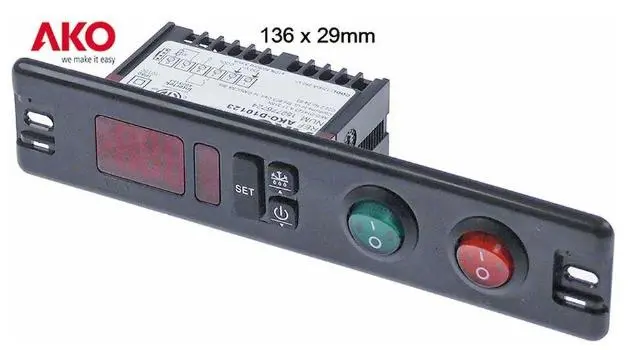 Imagen CONTROLADOR PANEL SLIM 230 V 1 RELE SPST NTC 1.5