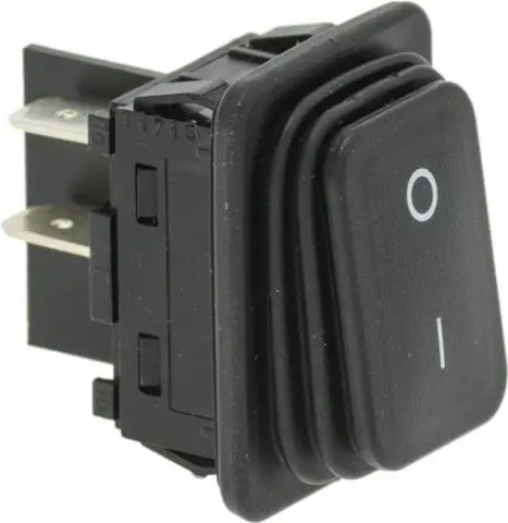 Imagen INTERRUPTOR DE BALANCN MARQUARDT NEGRO