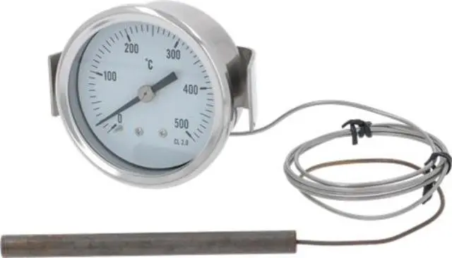 Imagen TELETERMOMETRO BLANCO  60 MM 0-500C