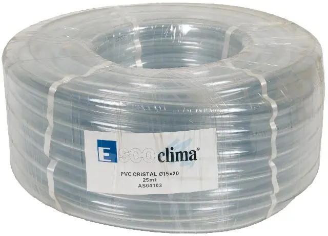 Imagen ROLLO 25 METROS TUBO PVC CRISTAL 6/9