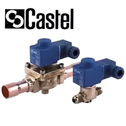 Imagen VLVULA SOLENOIDE "CASTEL" 1020/3S 3/8" ROSCAR (SIN BOBINA)1