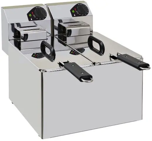 Imagen MERFRY 4+4L FREIDORA MERAL SIN GRIFO