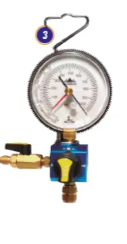 Imagen VACU�METRO CON V�LV. DE BOLA Y TEST DE FUGAS