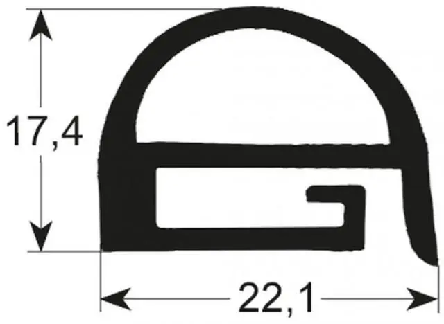 Imagen BURLETE PUERTA HORNO 700X650 MM