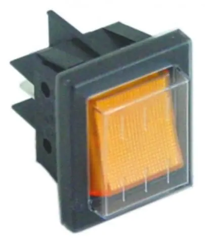 Imagen INTERRUPTOR BIPOLAR NARANJA 16A 250V