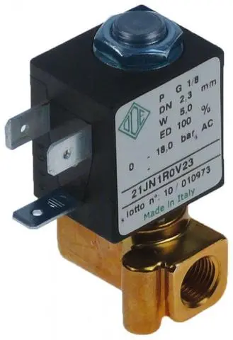 Imagen ELECTROVLVULA ODE 2 VAS  1/8" 230V 5W